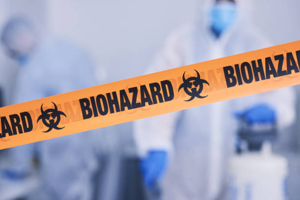 Professional Infectious Disease Decontamination technician working in Fairview, GA